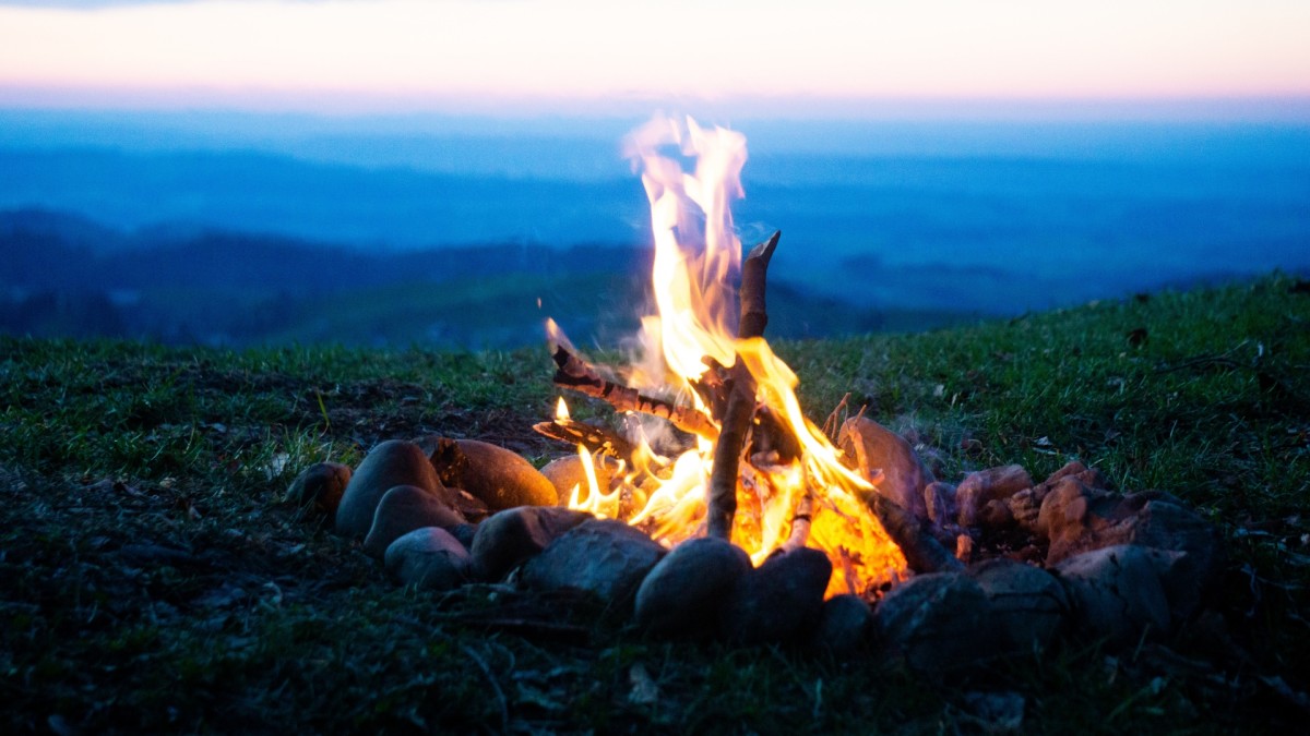 Can Campfires Burn Wood