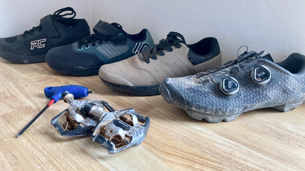 Can I Use Hiking Shoes For Mountain Biking